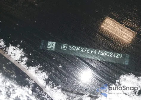 2018 Chevrolet Equinox Lt z USA, uszkodzony, nr VIN 3GNAXJEV4JS602489